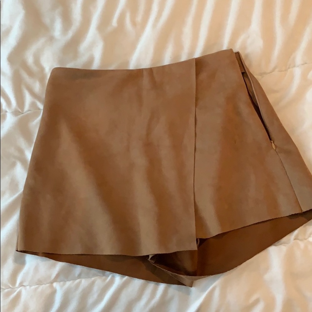 suede skirt
